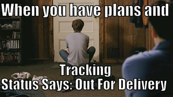 When You Have Plans Tracking Says Out For Delivery Buyandship Hong Kong