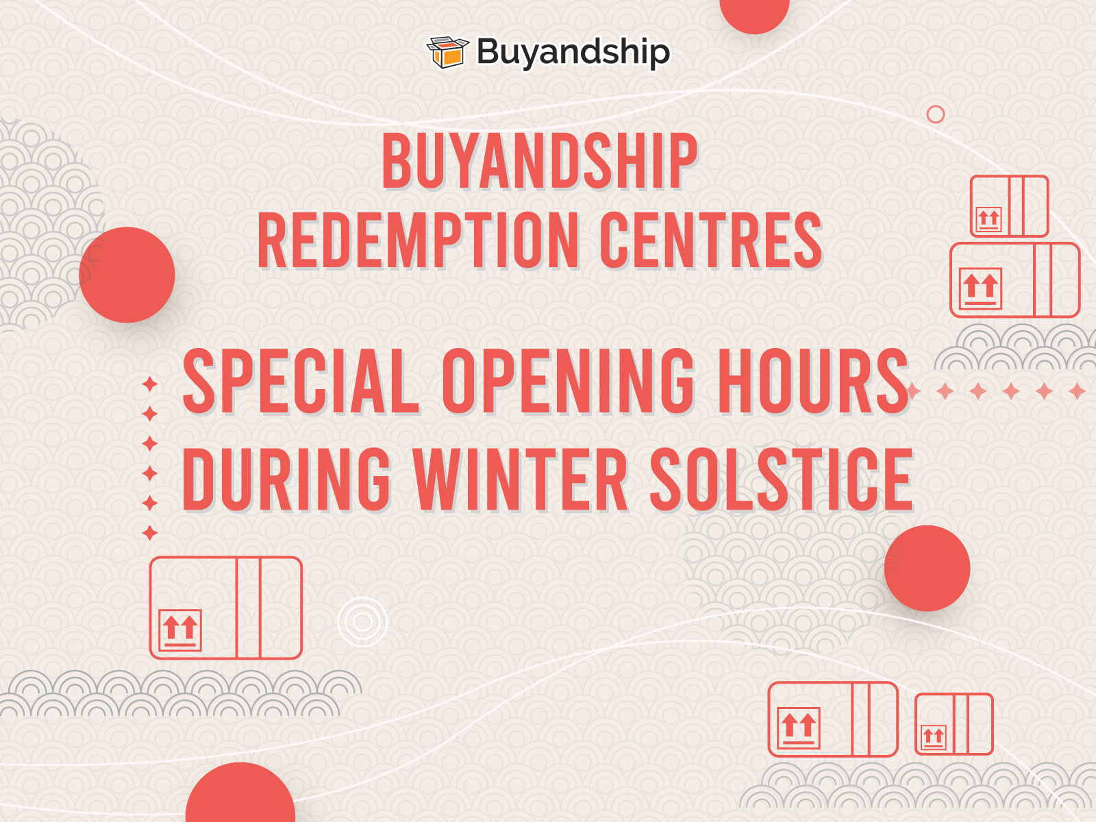 Buyandship Redemption Centres Special Opening Hours During Winter