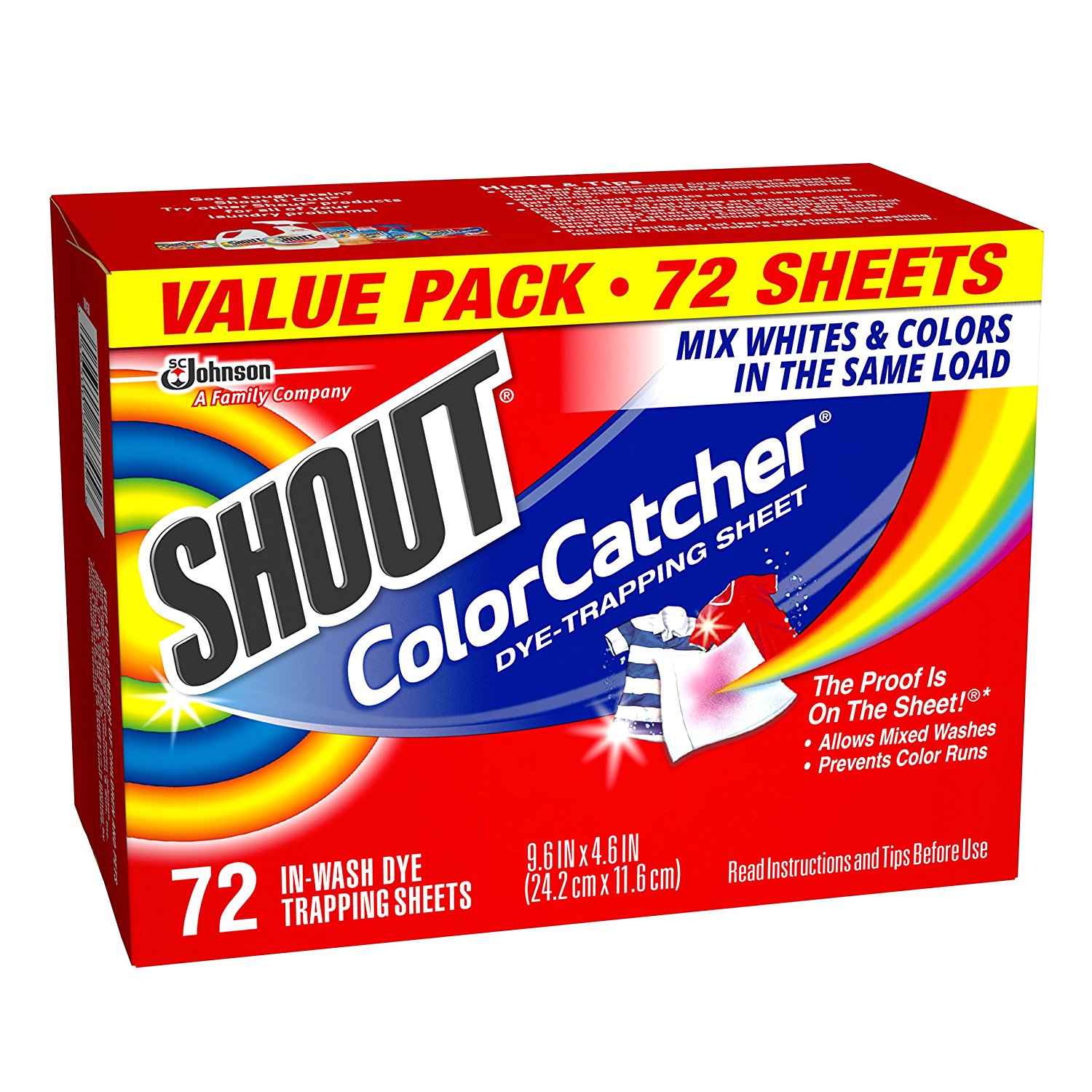 HOT LISTED! US SHOUT Color Catcher Dye Trapping Sheets | Buyandship ...