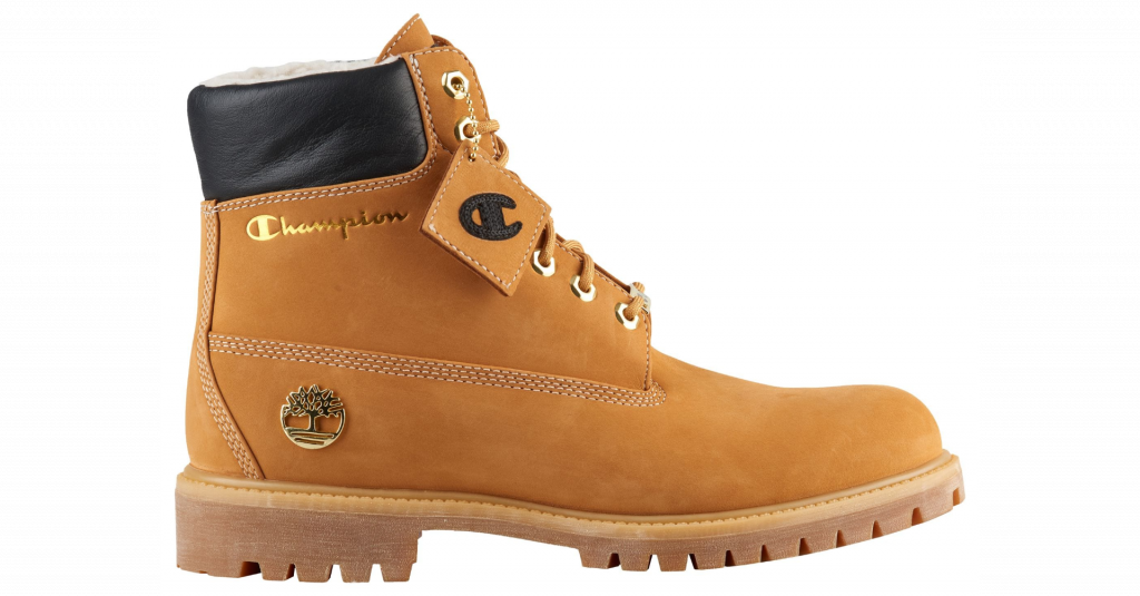 timberland x champion luxe pack