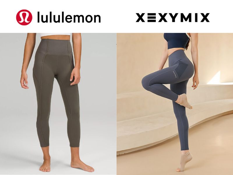Lululemon和XEXYMIX瑜珈褲比較