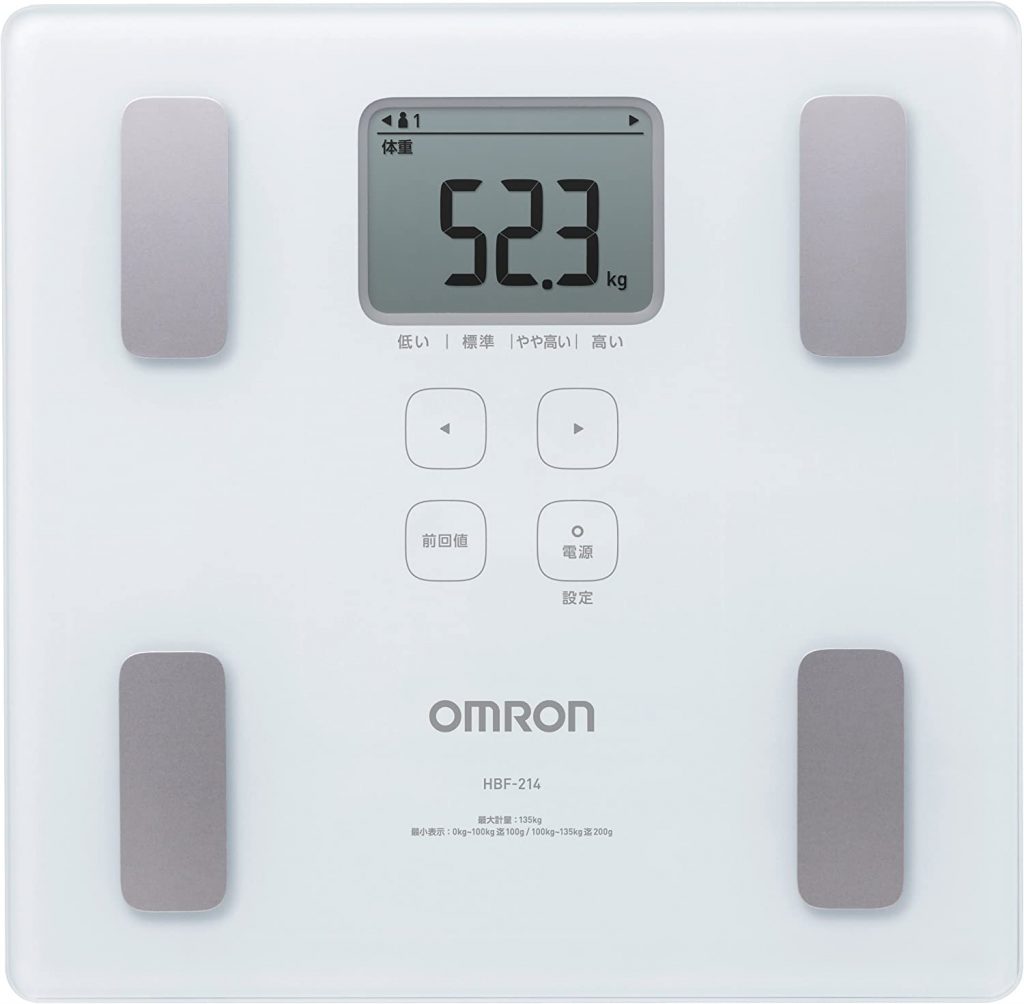 Omron - 身體脂肪測量器 HBF-214-W
