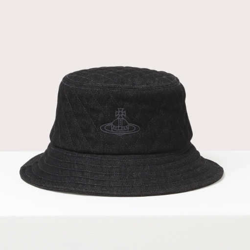 日版Vivienne Westwood - 菱形暗紋漁夫帽