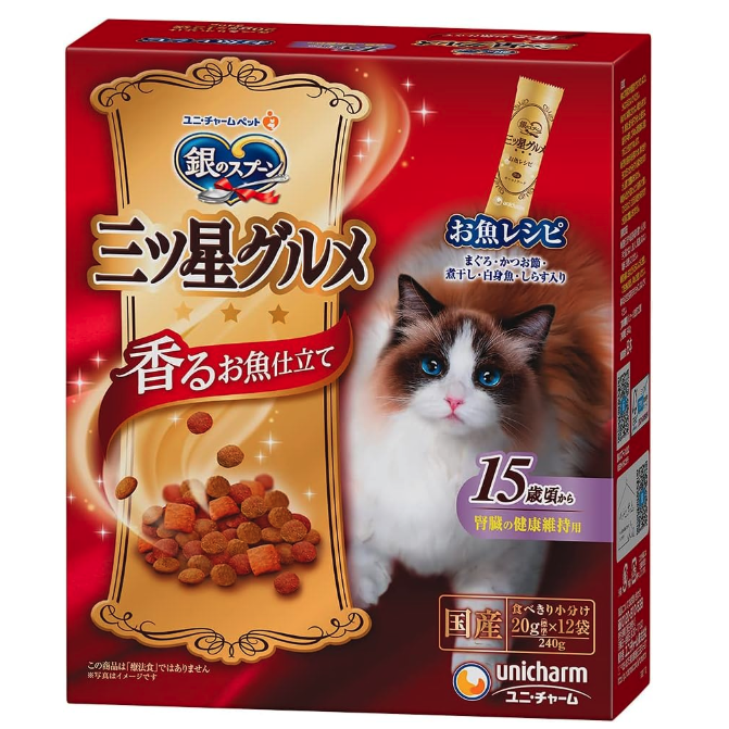 Unicharm銀匙貓零食293g