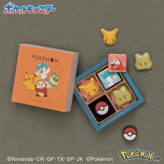 Pokemon季節限定朱古力禮盒S款 67g