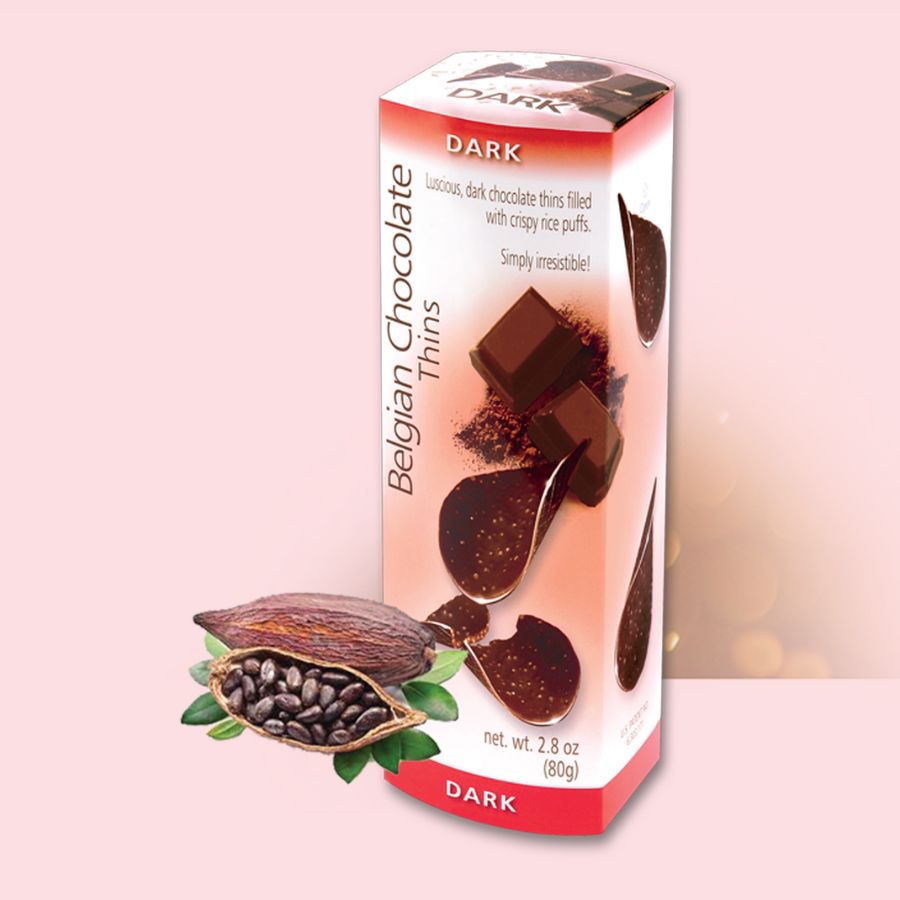 Royal Chocolate - 比利時黑巧克力薯片（6 件裝）