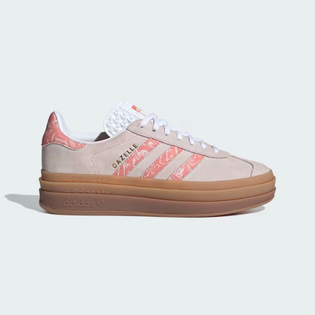[US] adidas Gazelle Bold Shoes in Putty Mauve 
