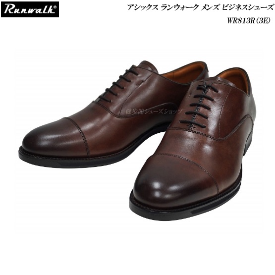  日本皮鞋品牌 ASICS Walking 流線型皮鞋