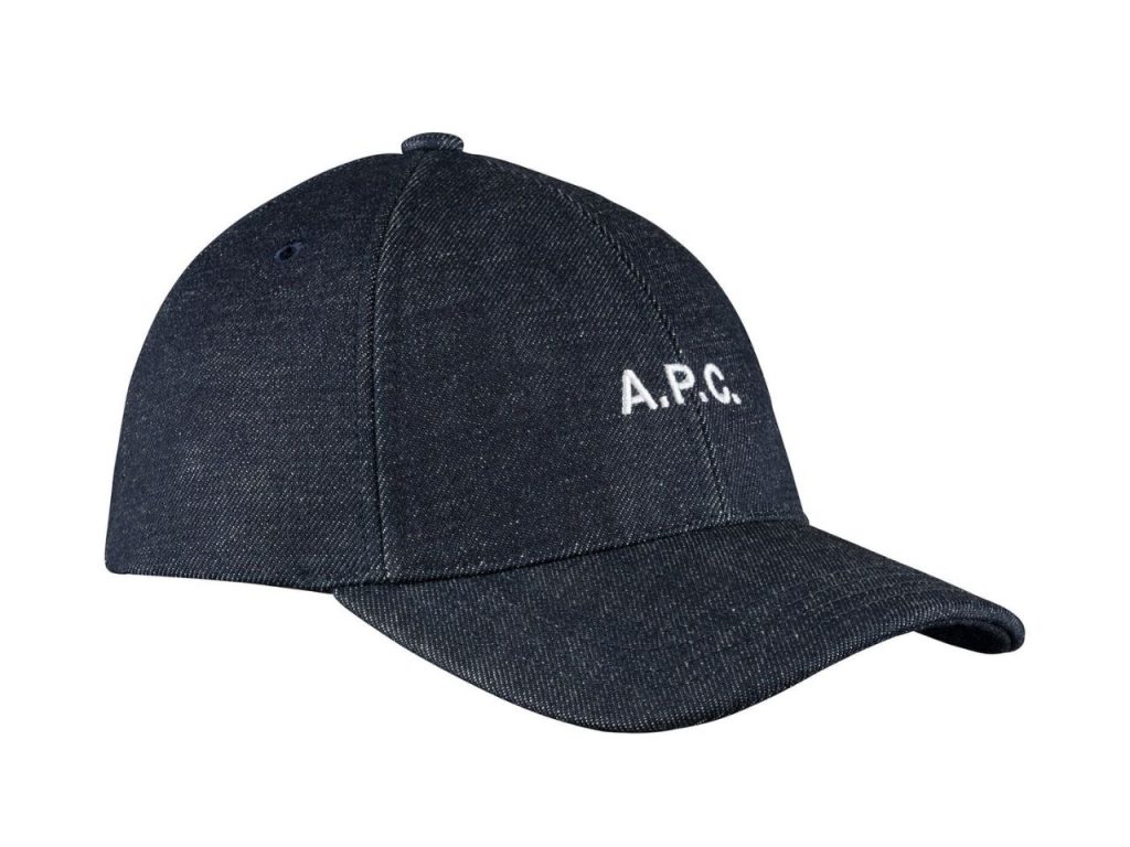 A.P.C. Charlie Denim Baseball Cap