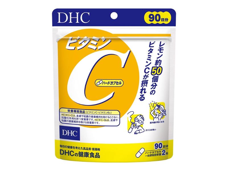 DHC 維他命C補充食品90天份量（180粒）