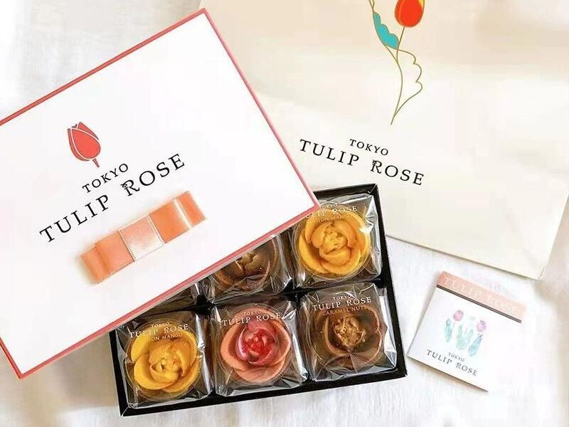 Tokyo tulip rose 鬱金香玫瑰禮盒 6件