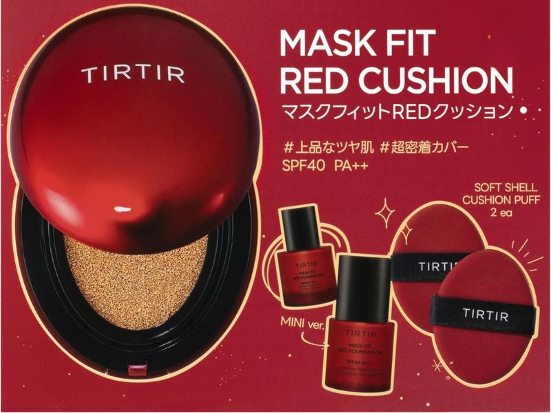 【日本 Amazon 獨家】TIRTIR 氣墊粉底套裝