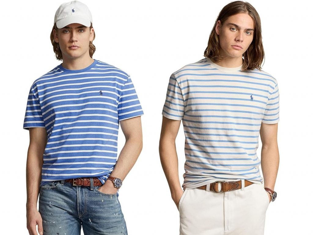 Ralph Lauren Classic Fit Striped Jersey T-Shirt