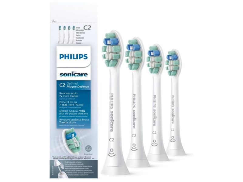 【澳洲 Amazon】Philips Sonicare C2 Optimal Plaque Defense 刷頭 4入