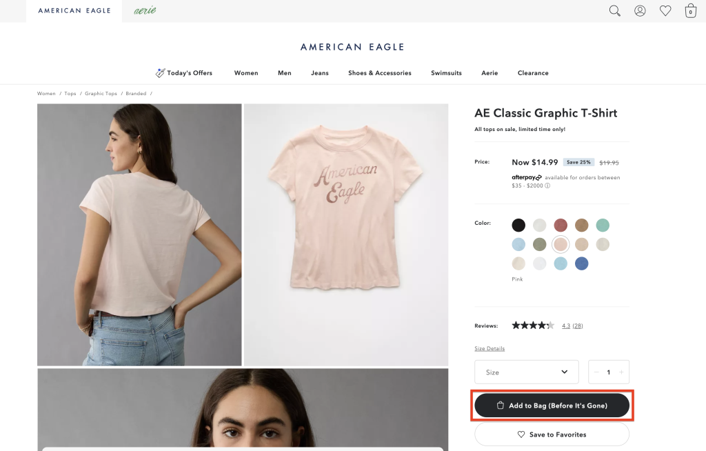 American Eagle 美國網購教學