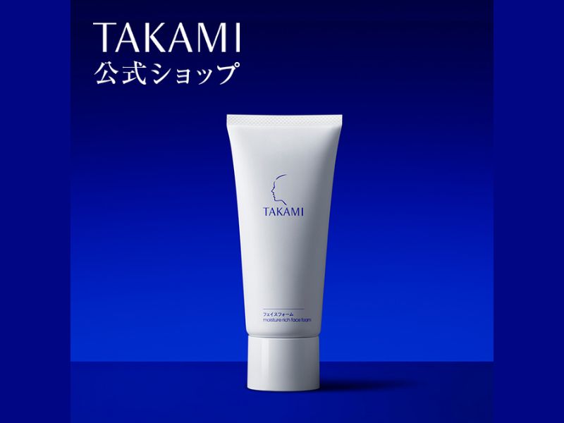 Takami MOISTURE RICH FACE FOAM 濃密泡沫潔面膏 80g