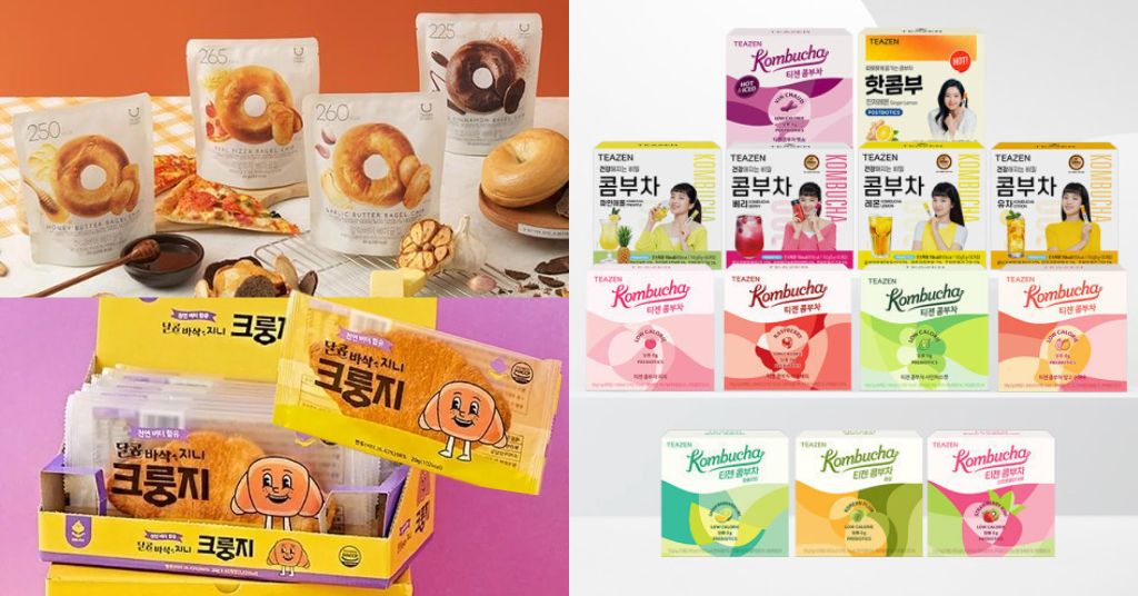 2024 7大韓國必買手信！人氣扁牛角包、Bagel Chips、益生菌康普茶等本地4折起