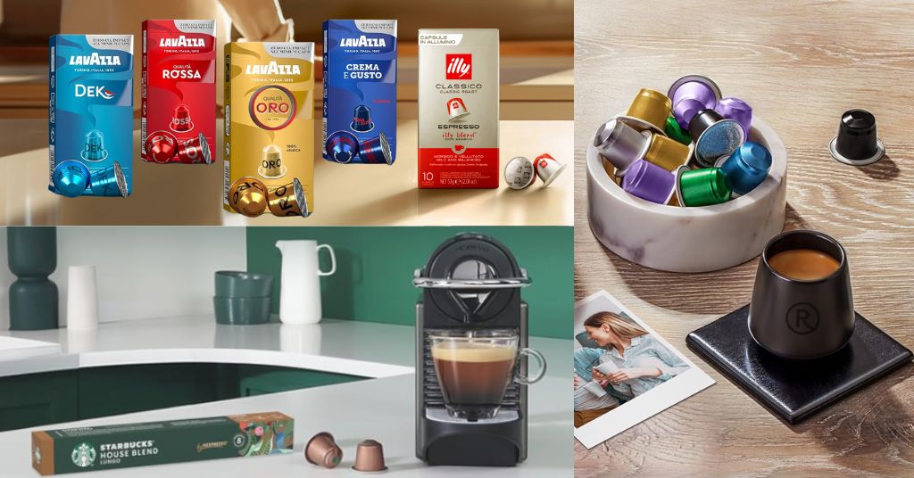 Nespresso膠囊哪裡買？Amazon 人氣咖啡膠囊品牌推介，Starbucks、Lavazza等精選口味本地45折起