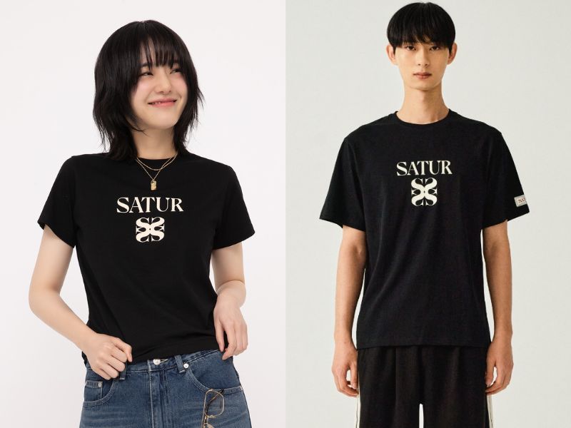 SATUR Classic Logo T-shirt