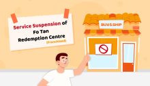 Service Suspension of Fo Tan Redemption Centre (Franchised)