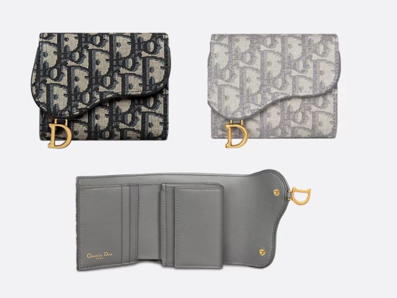 DIOR 日本限定 Saddle Nymphea Wallet