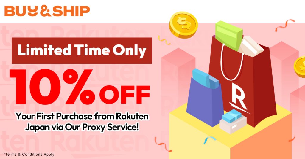 10% Off Your First Purchase from Rakuten Japan via Our Proxy Service!