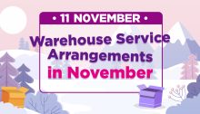 Warehouse Service Arrangements in November