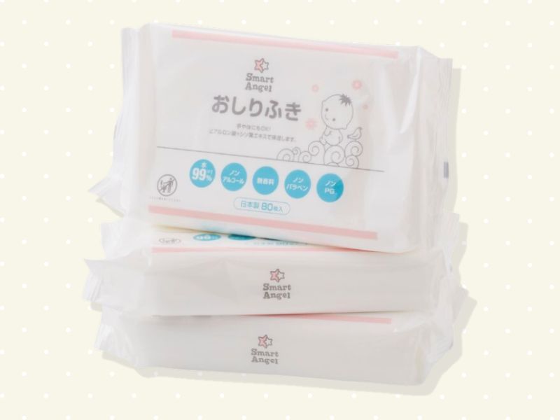 Baby wipes (1 case) 3200 sheets (80 sheets × 40 packs)