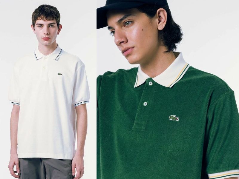 Lacoste 寬鬆短袖 Polo 