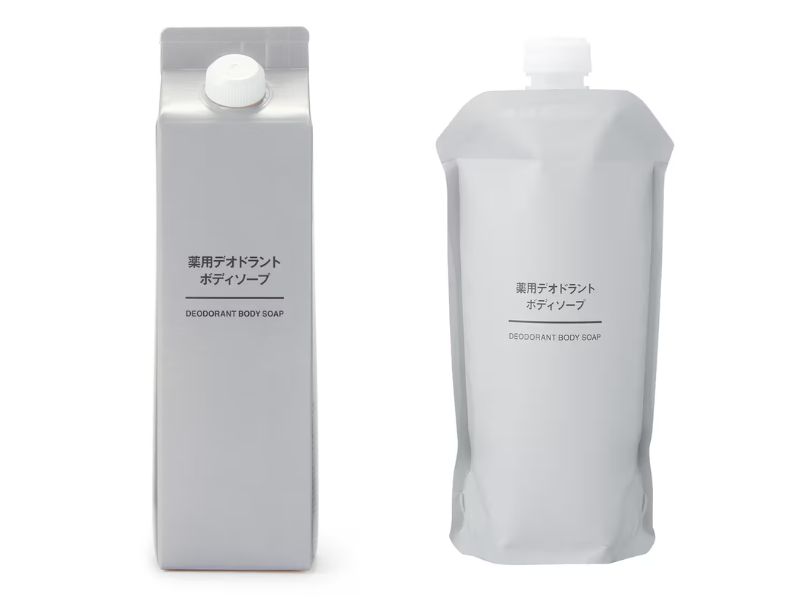 MUJI 藥用除臭沐浴露 600mL 