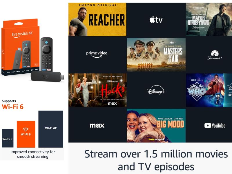 Amazon Fire TV Stick 4K (newest model)