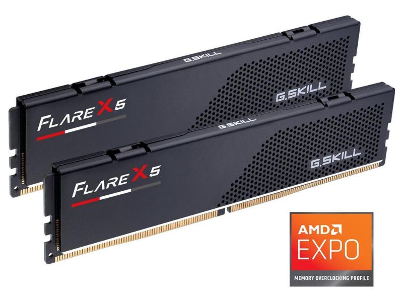 G.SKILL Flare X5 Series AMD EXPO 32GB (2 x 16GB) 記憶體套裝