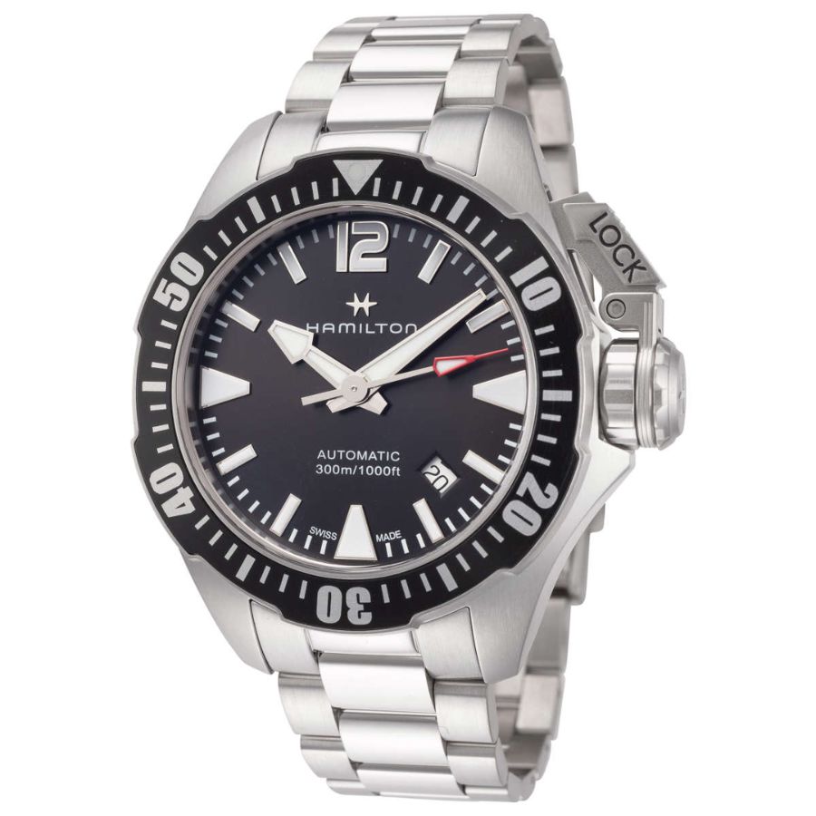 Hamilton Frogman Khaki Navy Men's Automatic Watch