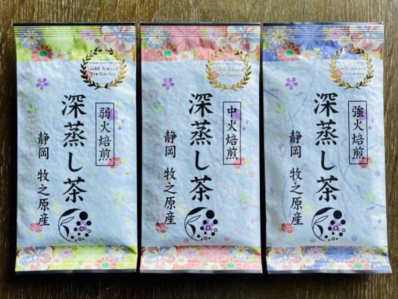 【獨家9折】Pocket Matche 水玉農場茶園 烘焙茶葉套裝 (三種烘焙程度) 100g x 3包