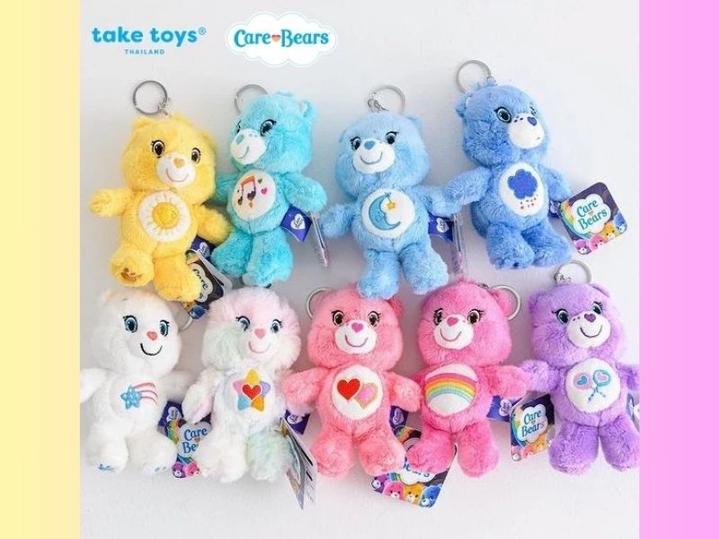 Take Toys Care Bears Keychain 鎖匙扣公仔 