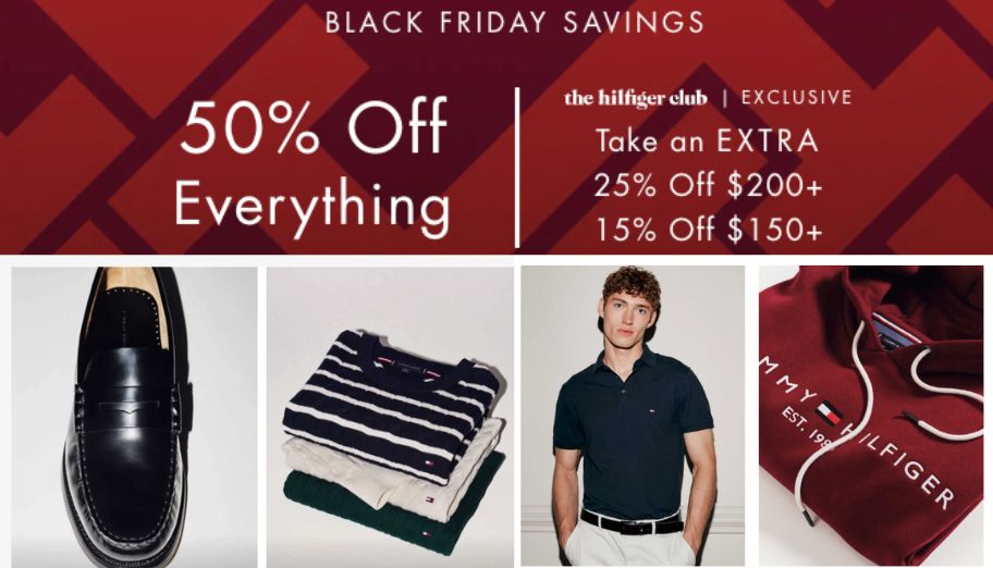 Shop Tommy Hilfiger Black Friday Sale and Ship to Hong Kong! Saving Up to 70%