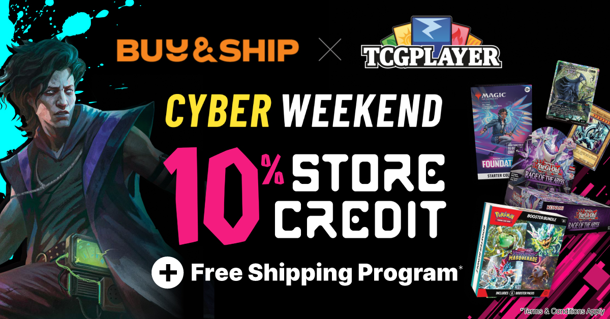 Power Up Your Deck: Enjoy Cyber Weekend Deals on TCGplayer and Free Shipping to Hong Kong