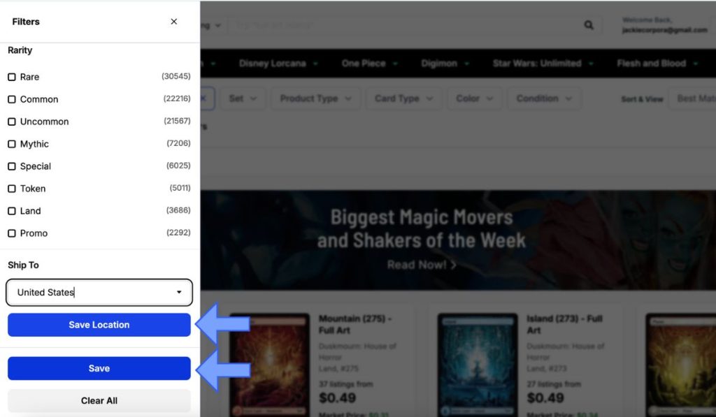 How to Buy on TCGplayer from the US 