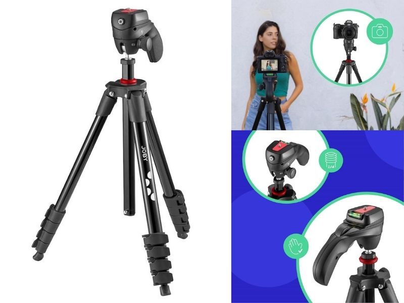 JOBY Compact Action Tripod 便攜三腳架