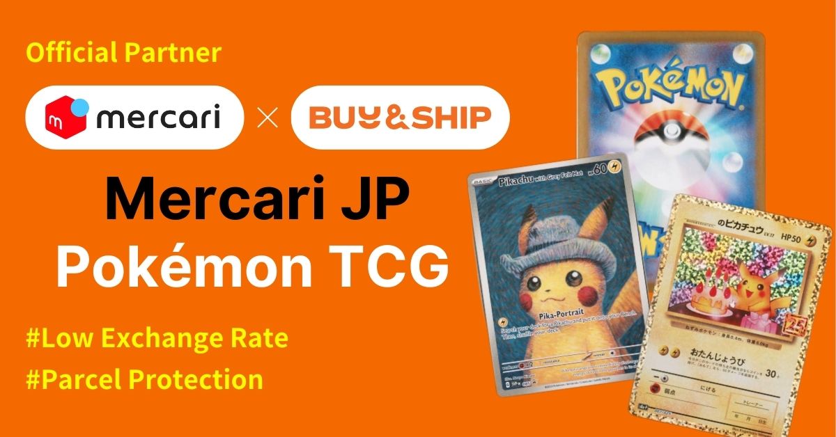 How to Buy Pokémon TCG on Mercari JP? Get Rare Japan & US Pokémon Cards via Free Proxy Service*