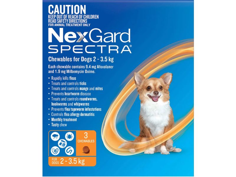 VetSupply - Nexgard Spectra Very Small Dogs