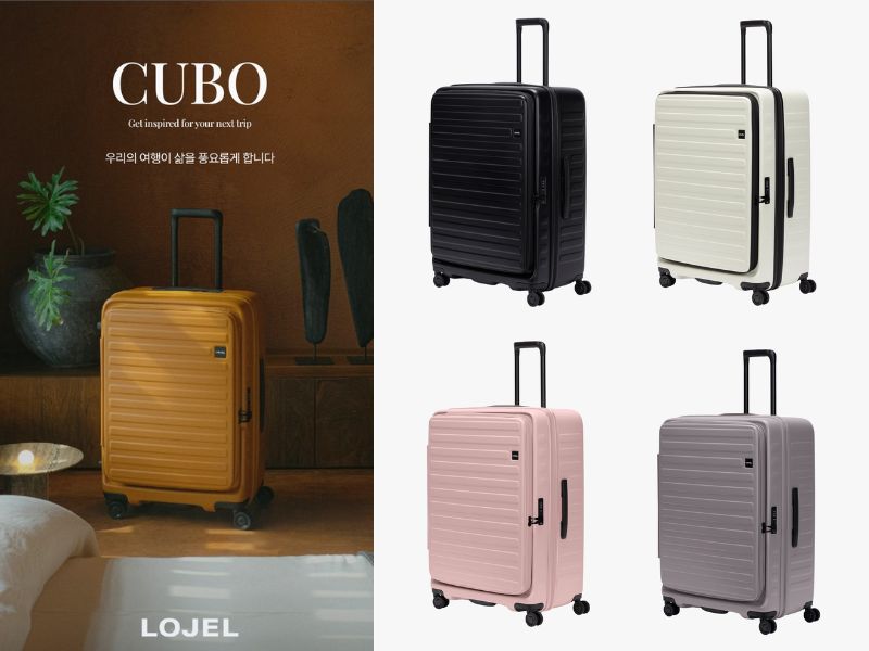 Lojel - New Cubo Large 前開式可擴充行李箱 30寸