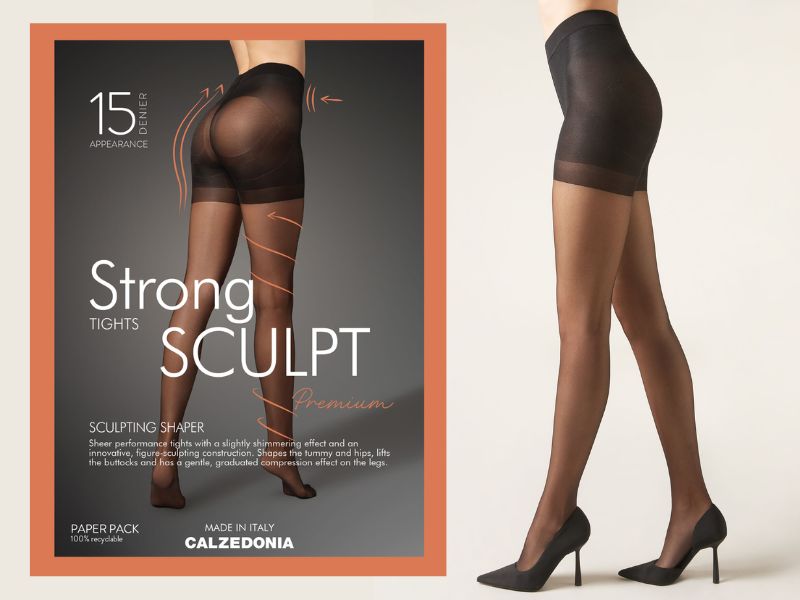 Calzedonia Strong Sculpt 15 Denier Sheer Tights