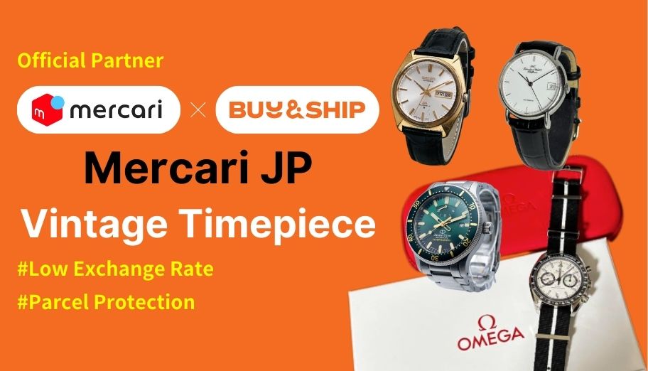 Mercari JP Vintage Watches: Get ROLEX, OMEGA, TUDOR & More Classic Timepieces!